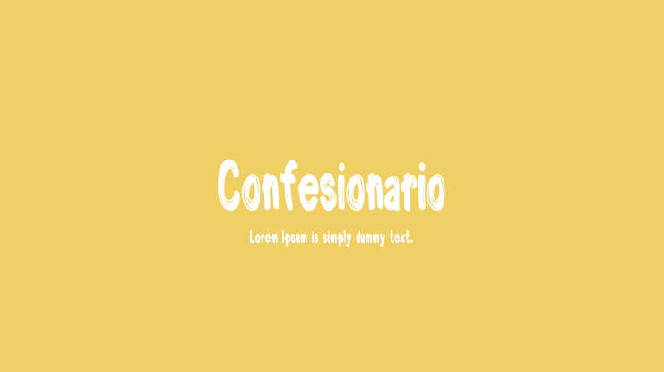 Confesionario Font