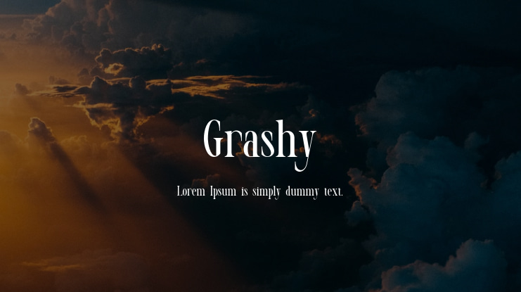 Grashy Font