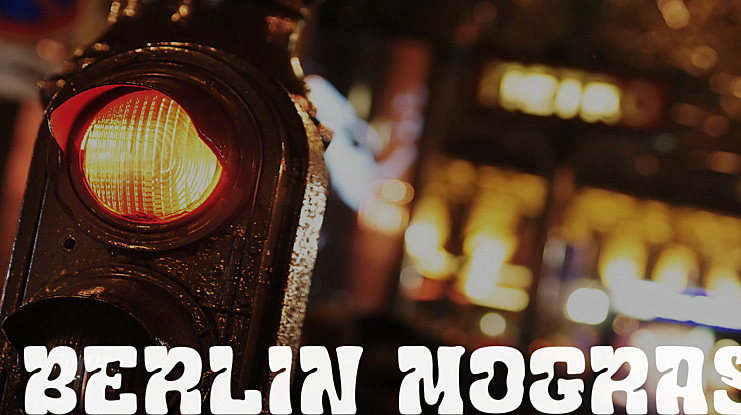 Berlin Mogras Font