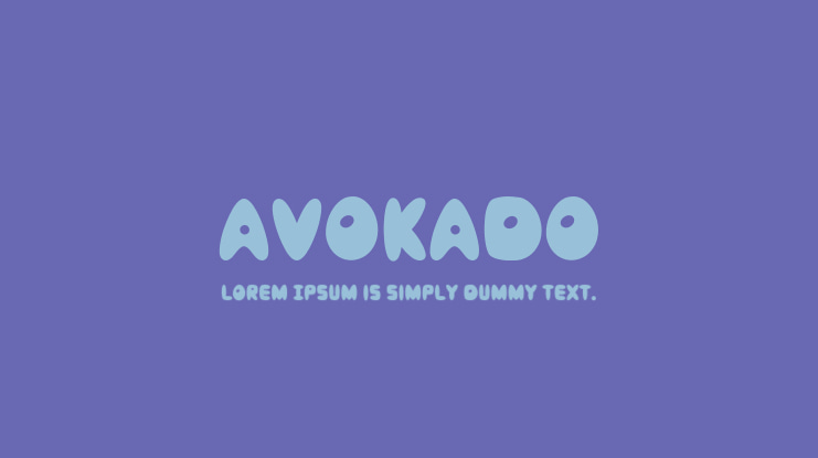 Avokado Font