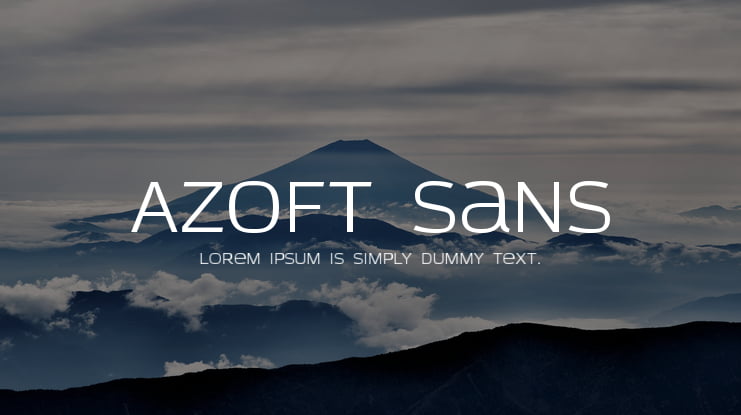 Azoft Sans Font