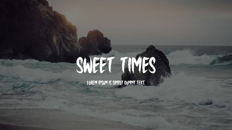 Sweet Times Font