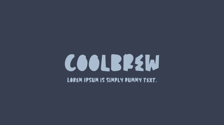 Coolbrew Font