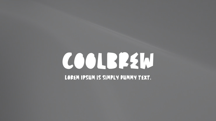 Coolbrew Font