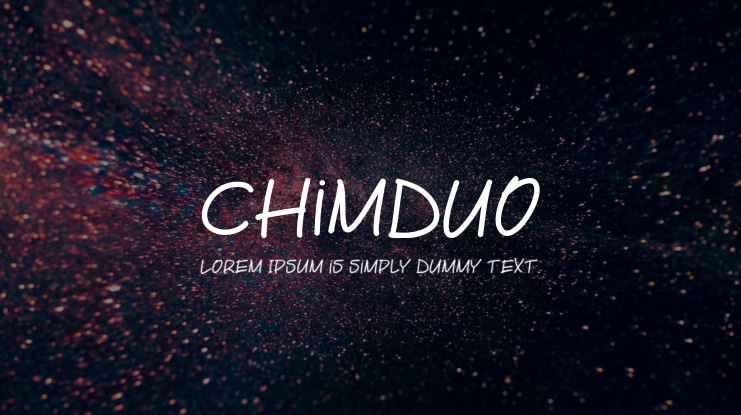 Chimduo Font