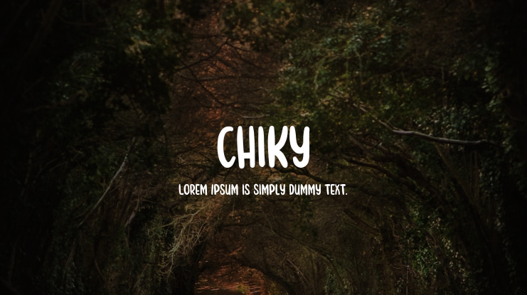 Chiky Font