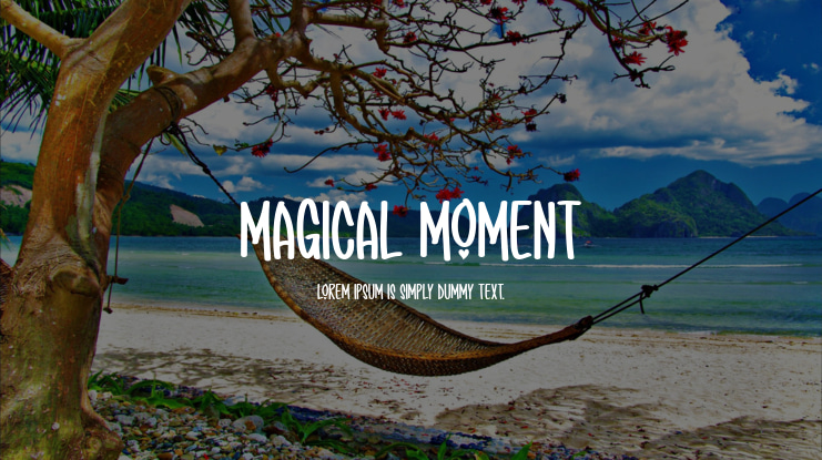 Magical Moment Font