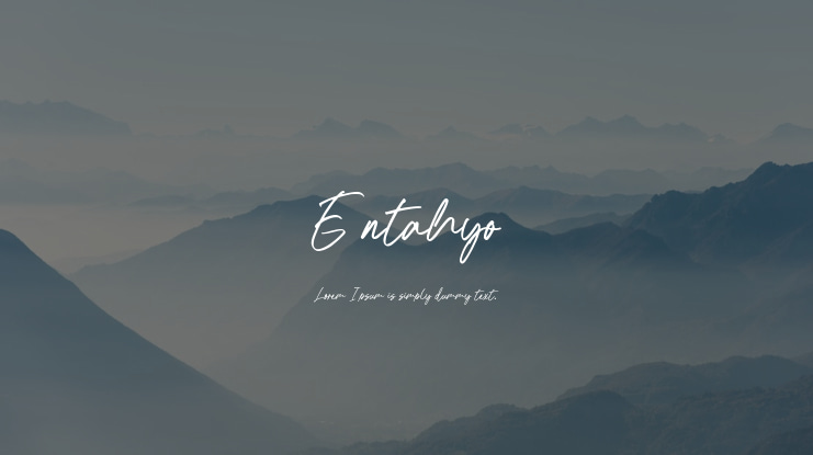 Entahyo Font