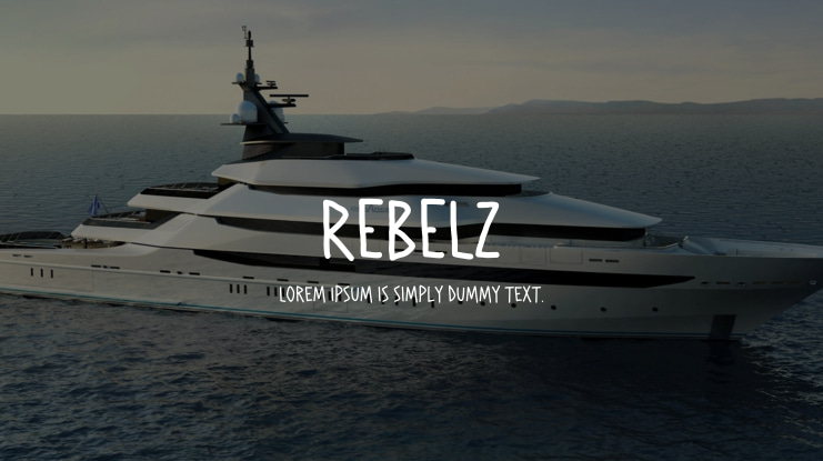 REBELZ Font