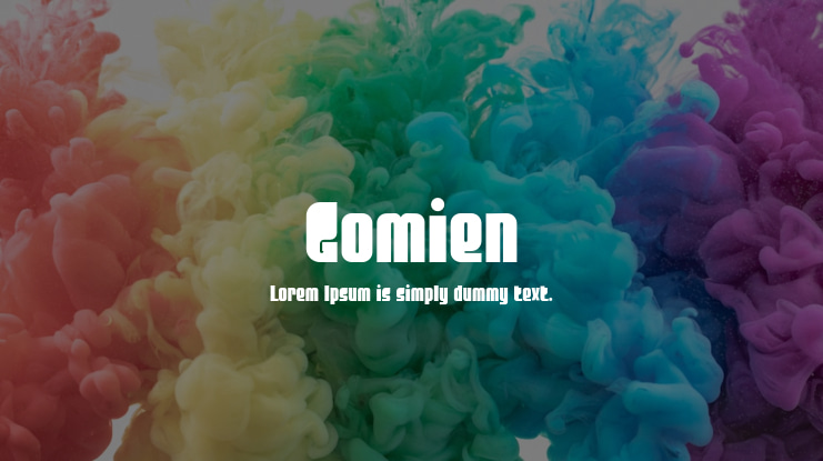 Gomien Font