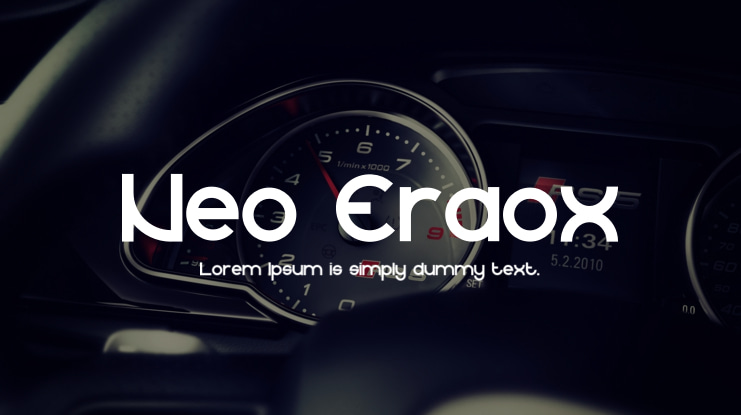 Neo Eraox Font Family