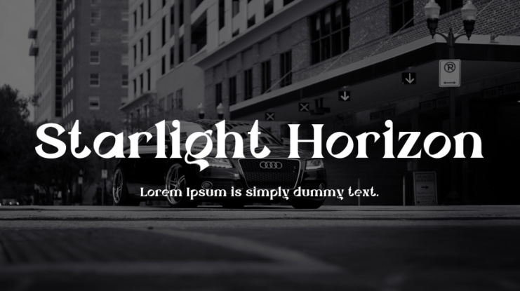 Starlight Horizon Font Family