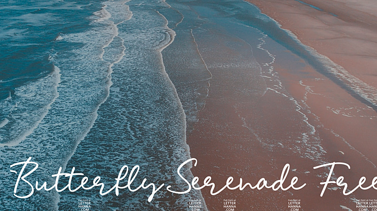 Butterfly Serenade Free Font