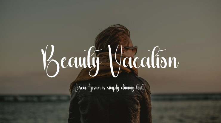 Beauty Vacation Font