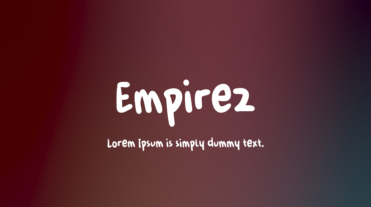 Empirez Font
