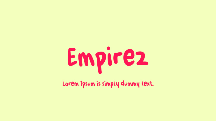 Empirez Font