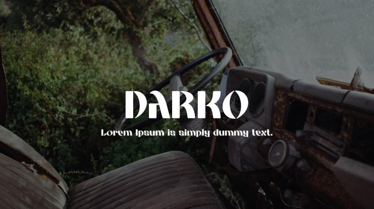 DARKO Font