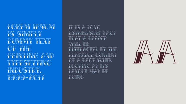 Needlework Font