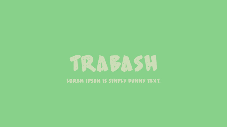 Trabash Font