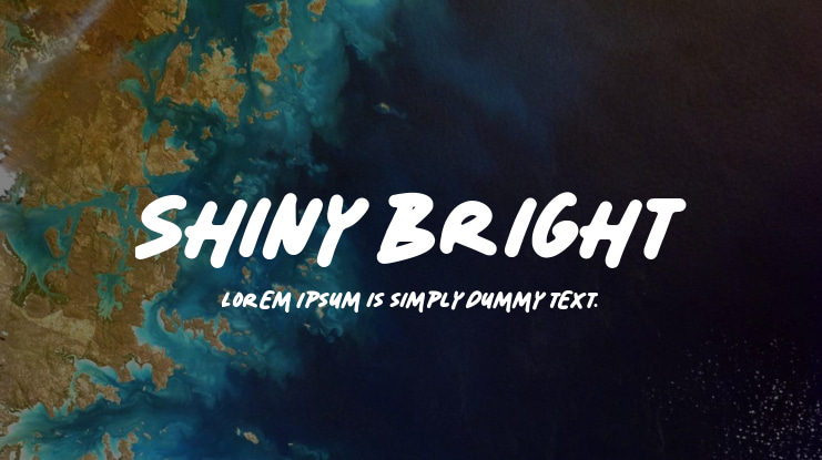 Shiny Bright Font