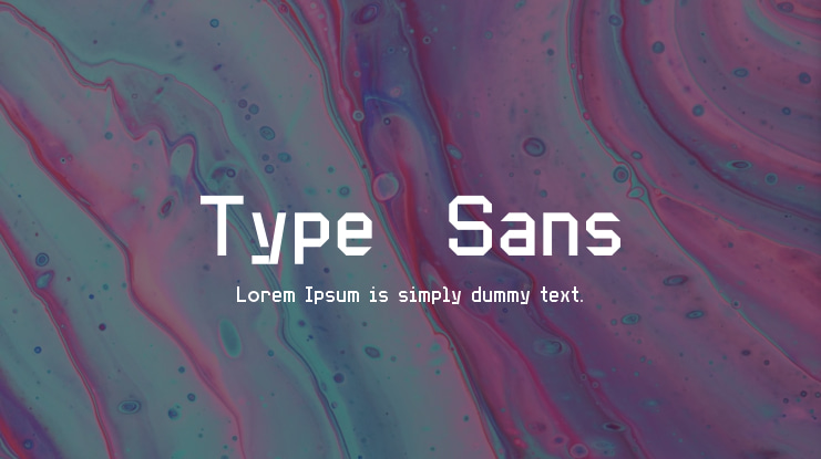 Type  Sans Font