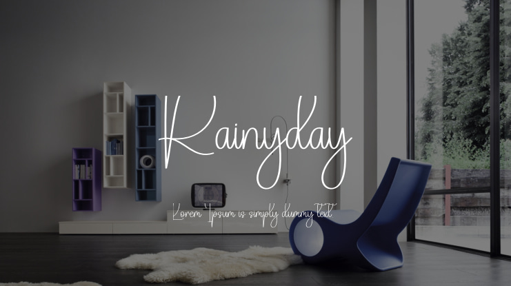 Rainyday Font