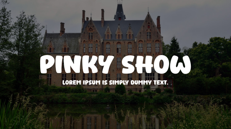 Pinky Show Font