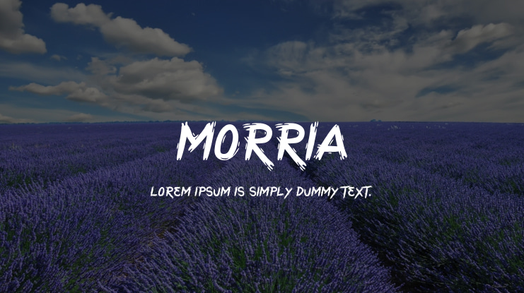 Morria Font