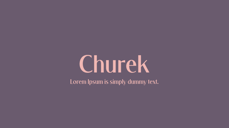 Churek Font Family