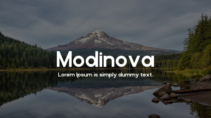 Modinova Font