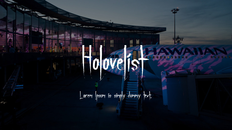 Holovelist Font