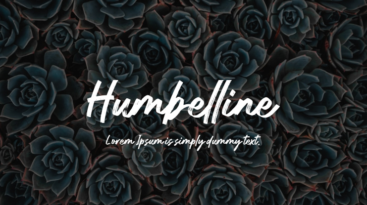 Humbelline Font