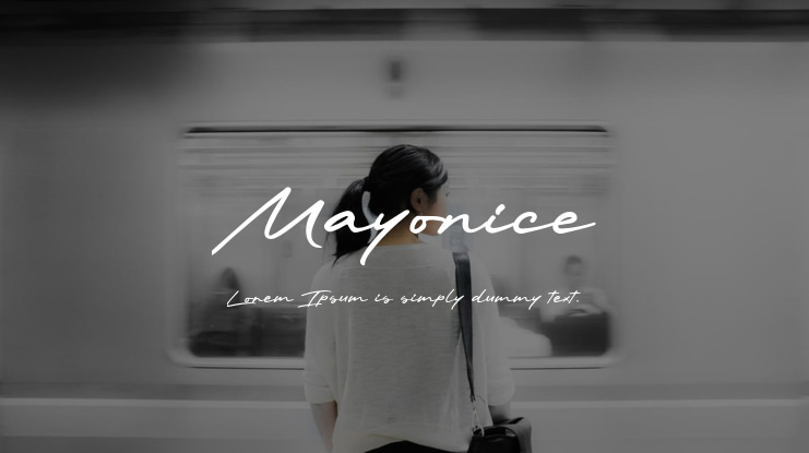 Mayonice Font