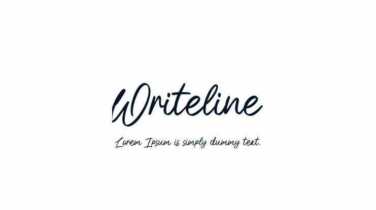 Writeline Font