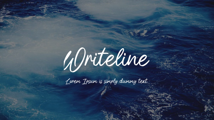 Writeline Font