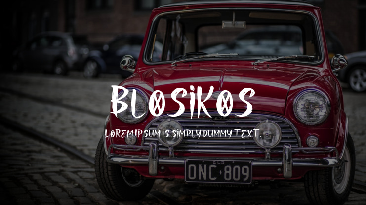 Blosikos Font