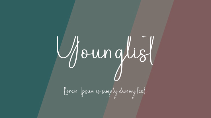 Younglist Font
