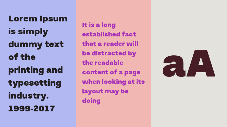 Buvera Modern Sans Serif Font Family