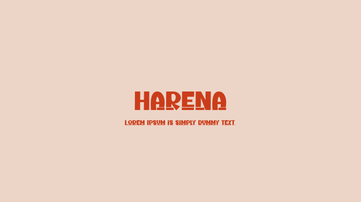 Harena Font