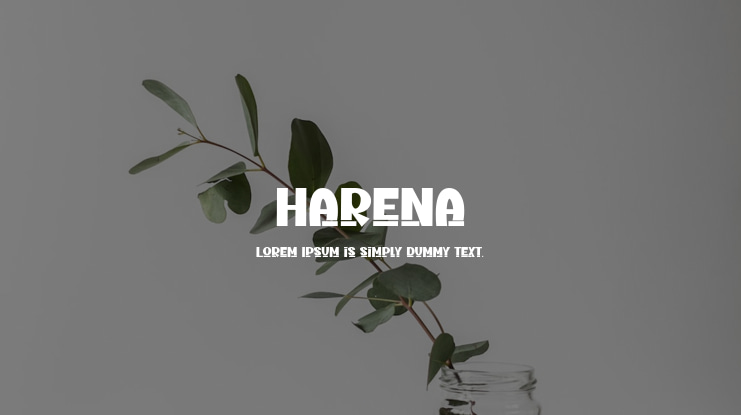 Harena Font