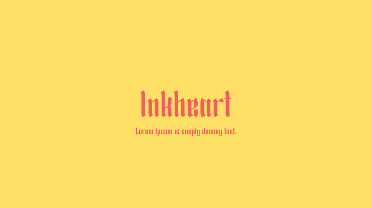 Inkheart Font