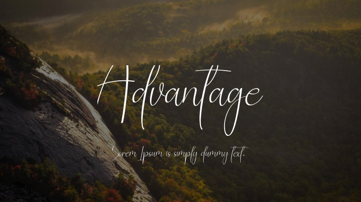 Advantage Font