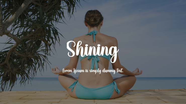 Shining Font