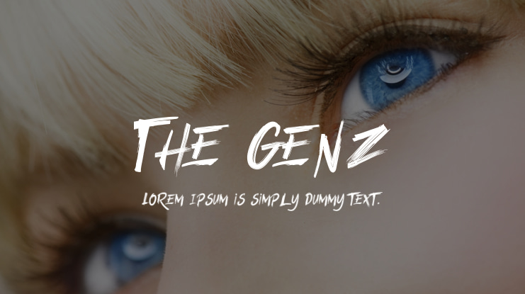 the genz Font