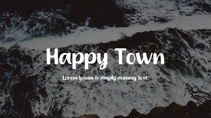 Happy Town Font