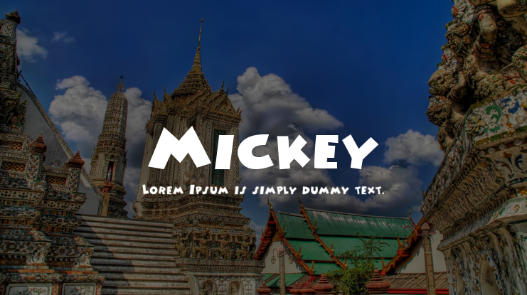 Mickey Font Family