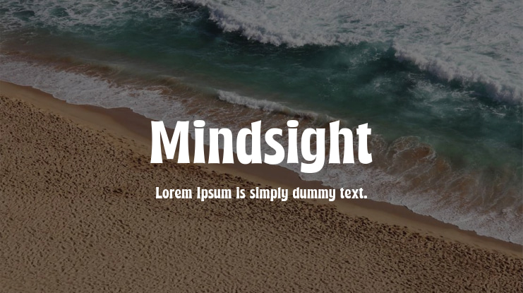 Mindsight Font