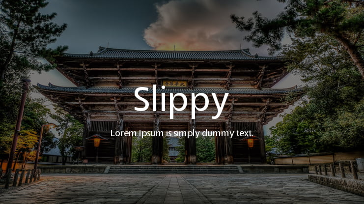 Slippy Font Family
