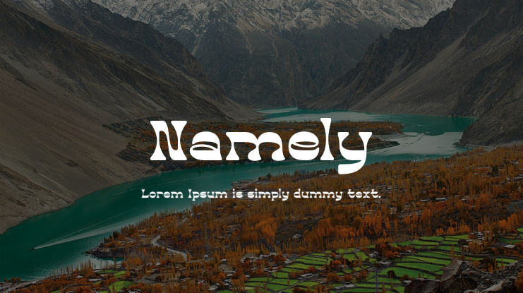 Namely Font