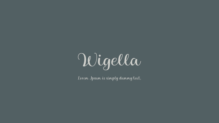 Wigella Font